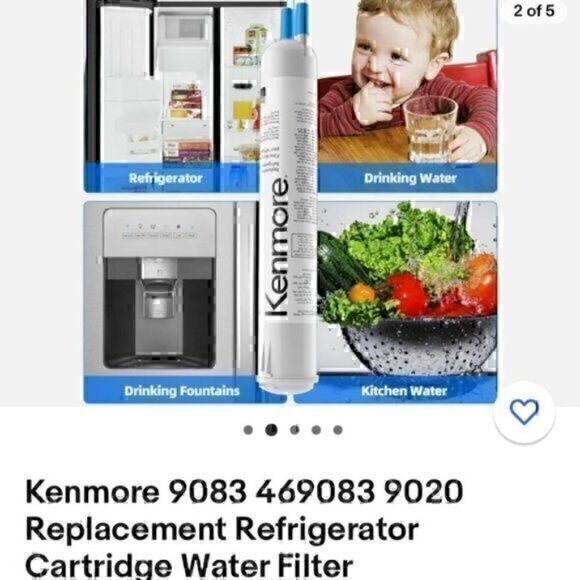 Kenmore 9083 Kenmore refrigerator replacement water filter - Picture 1 of 11